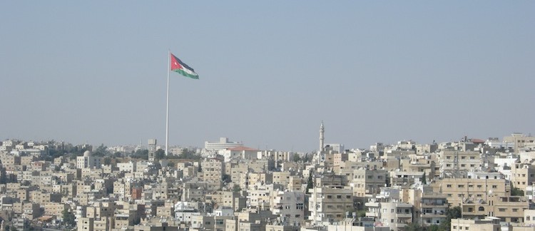 Vista di Amman dalla Cittadella (Giordania)